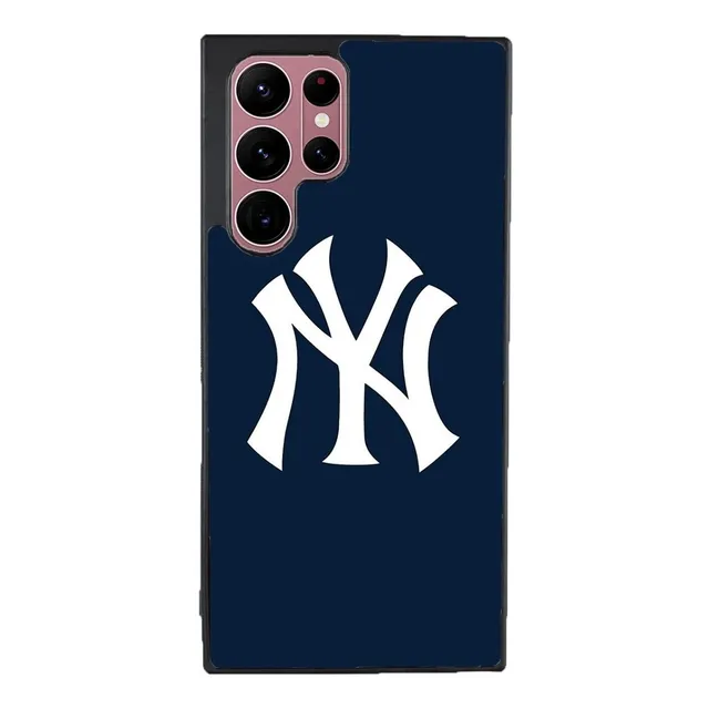 Funda Para Galaxy Ny New York Yankees Mlb Fondo Azul Beisbol