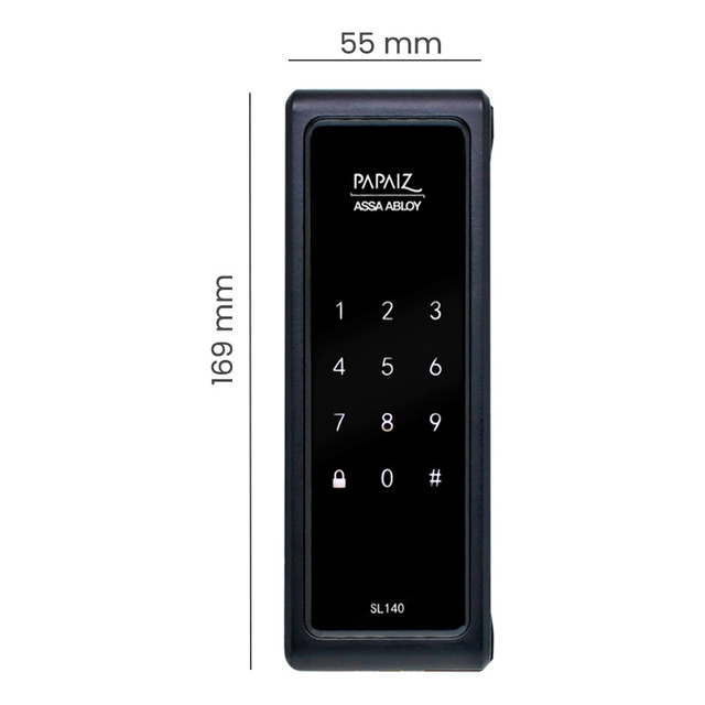 Fechadura Digital Eletronica Senha Sobrepor Papaiz Sl140 Fechadura Digital Eletronica Senha Sobrepor Papaiz Sl140