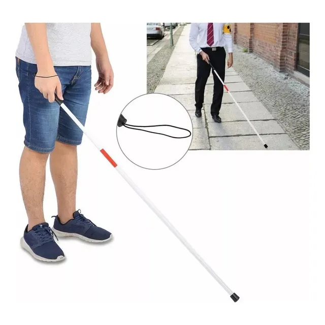Baston Para Invidente Ciego Plegable Ajustable C/reflejante