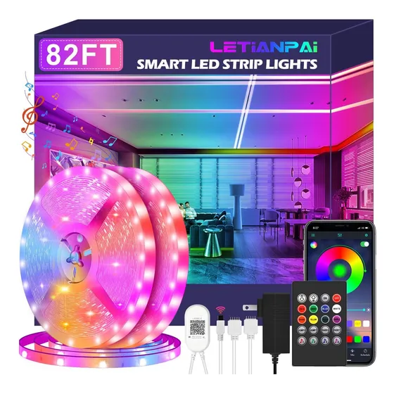 Letianpai Tiras De Luces Led, Tiras De Luces Led Inteligente