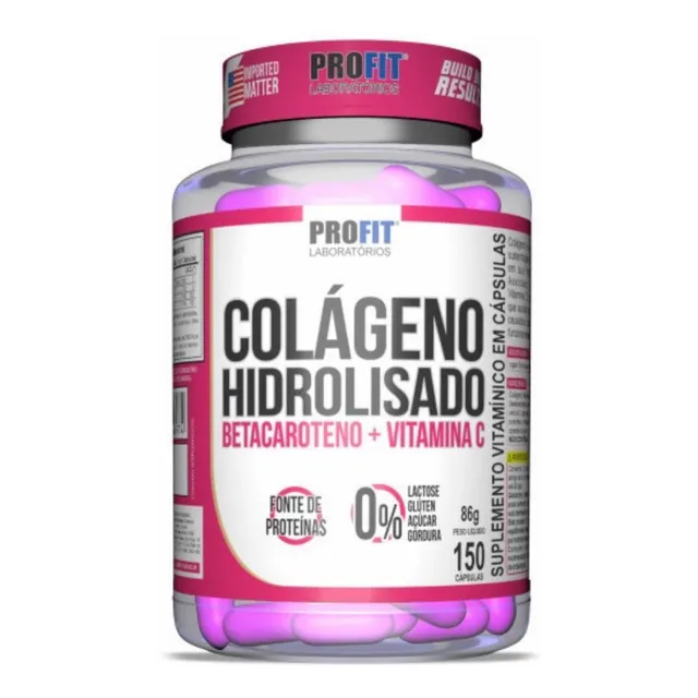 Colágeno Hidrolizado Profit - 120 Caps