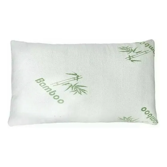 Almohada Memory Foam Funda De Bambú Hipoalergénica Antiacaro