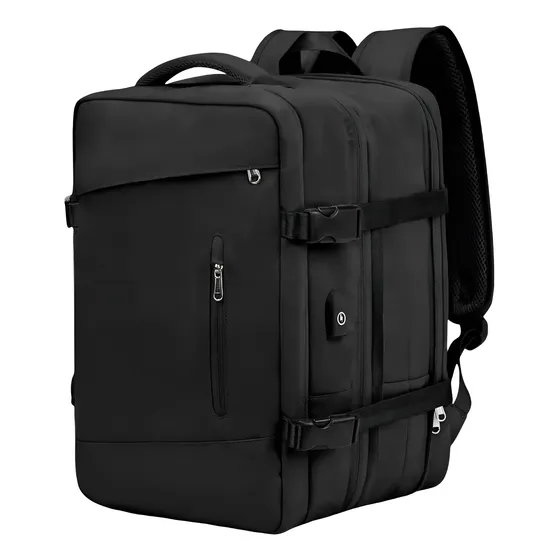 Mochila Viagem Grande Expansível Bagagem De Mão Low Cost 40l
