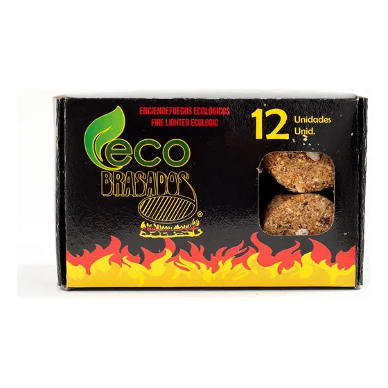 Enciende Fuegos Ecológico X6 Unds Parrilla Asados