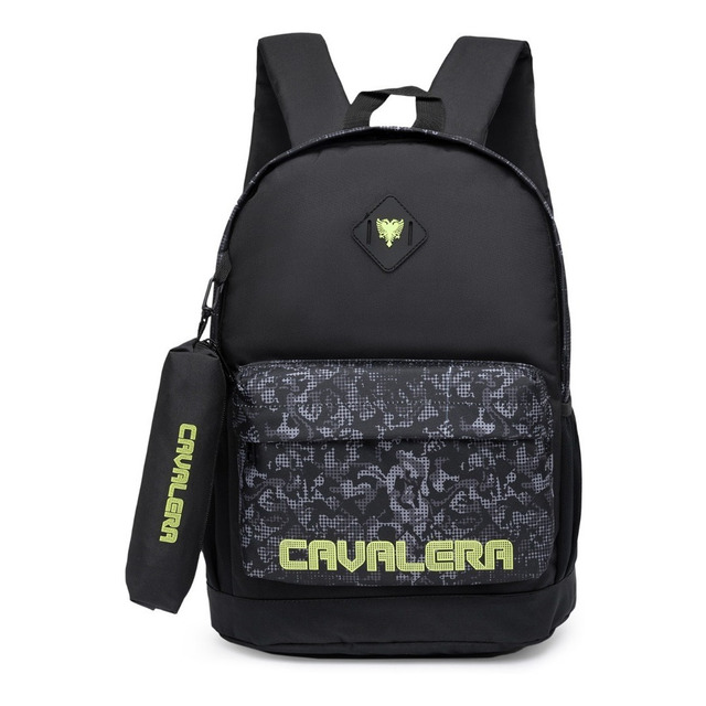 Mochila Cavalera Reforçada 15l Unisex Escola Trabalho Estojo Mochila Cavalera Reforçada 15l Unisex Escola Trabalho Estojo