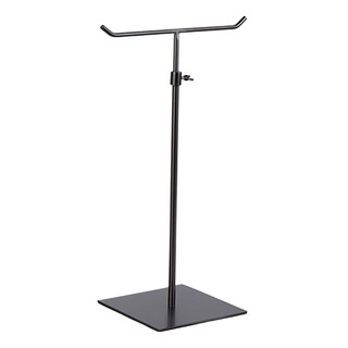 Estante De Metal Para Bolsos, Altura Tubo Sólido Negro Estante De Metal Para Bolsos, Altura Tubo Sólido Negro