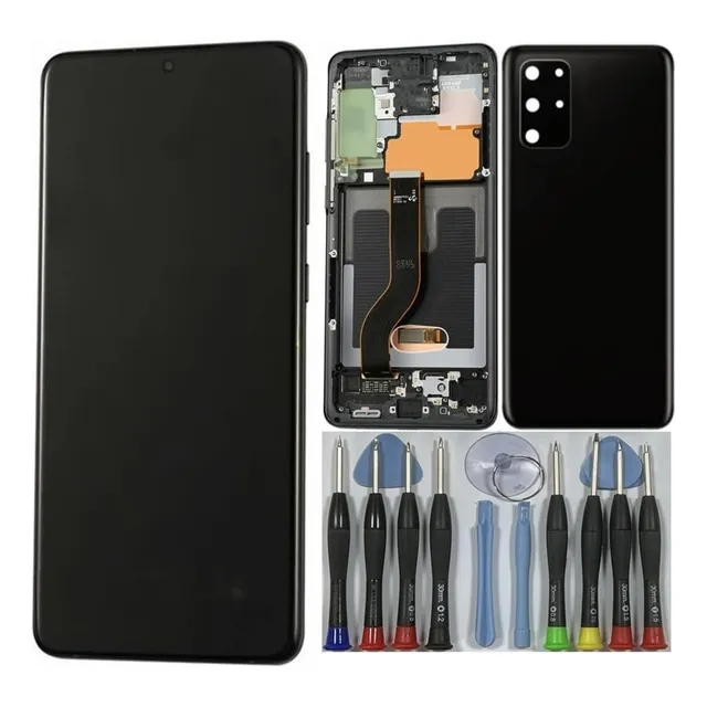 Para Samsung Galaxy S20 Plus Pantalla Con Marco+tapa Trasera