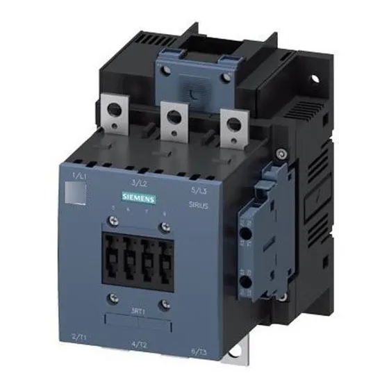 Contactor 3rt1055, 150a Ac-3, 75kw/400v, Bobina 220v, S6 1na
