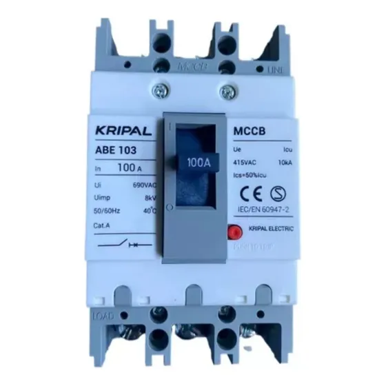 Interruptor Termomagnetico 3 Polos De 100 Amp Abe103-100a
