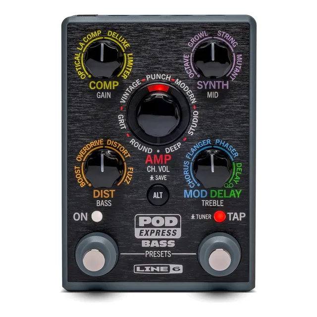 Pedalera Multiefectos Line 6 Pod Express Para Bajo - Oddity