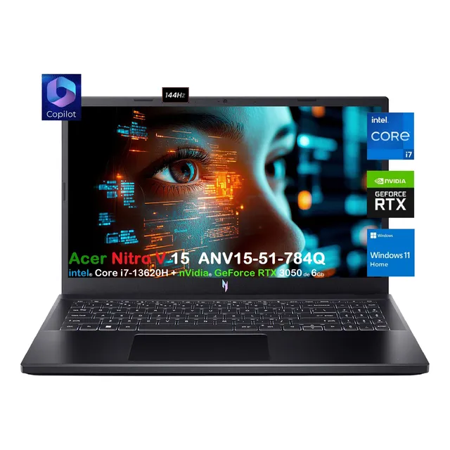 Acer Nitro V 15  Core I7-13620h 40gb 1tb 15.6fhd Rtx 6gb W11