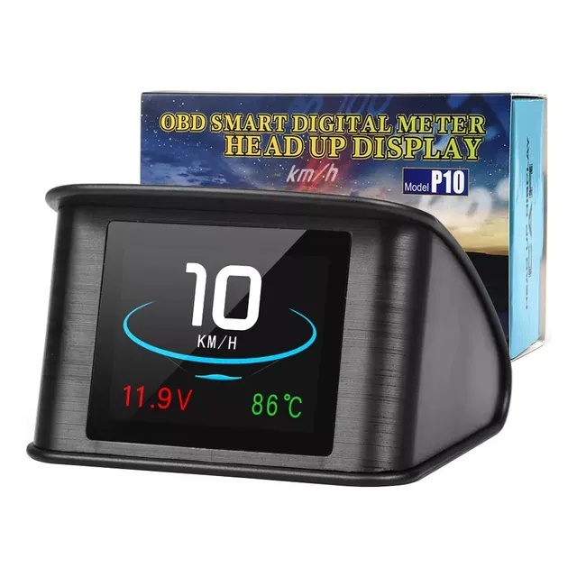 L Tela De Computador De Bordo Com Velocímetro Digital Obd2