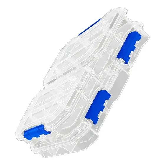 Juego De 3 Cajas Organizadoras De Plástico Transparente