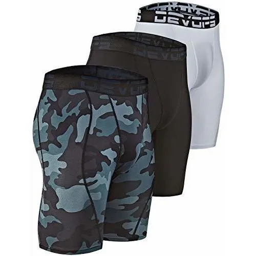 Devopa Ropa Interior Corta De Compresión Masculina (3 R5cyj