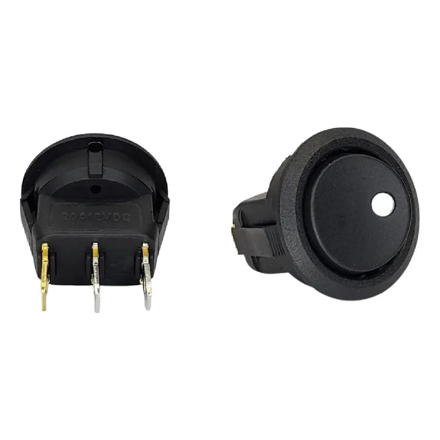 10 Pçs Botão Interruptor Lig. Des. 12v/20a Gangorra Led 