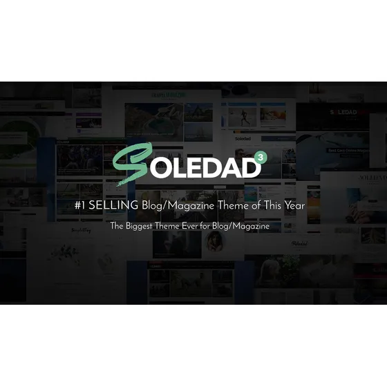 Soledad - Tema Wordpress Multiuso Licença Vitalícia