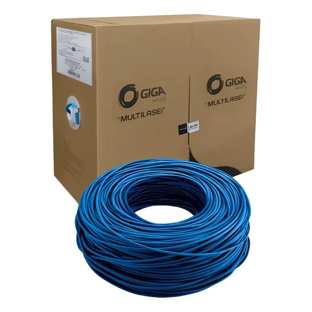 Cabo Cci Para Cftv Azul Se20 Multi Bobina Com 300 Metros
