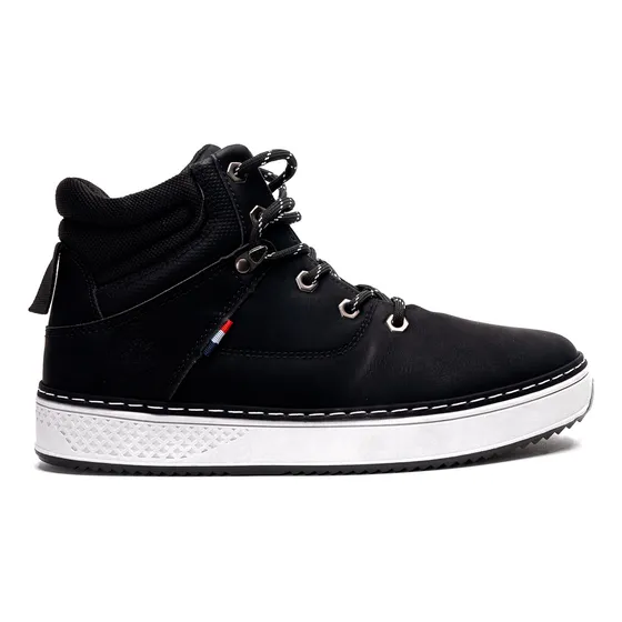 Zapatilla Hombre Negro Gaspar Boteli