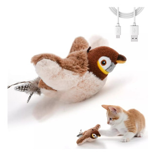 Brinquedo Realista Para Gatos Com Som De Påssaro Brinquedo D Brinquedo Realista Para Gatos Com Som De Påssaro Brinquedo D