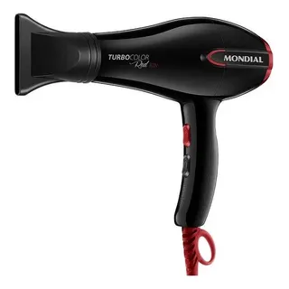 Secador De Cabelos Turbo Sc-41 Mondial Preto/vermelho 1900w Tourmaline Ăon Secador De Cabelos Turbo Sc-41 Mondial Preto/vermelho 1900w Tourmaline Ăon