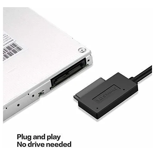Adaptador Usb 3.0 Sata 7 6 13pin Slimline Para Computadora