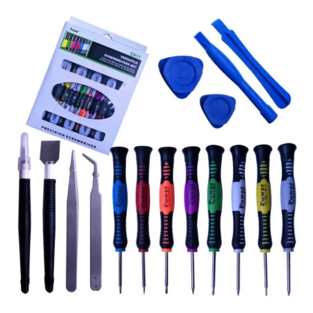 Kit Herramientas Y Desatornillador Profesional 16 En 1 Full