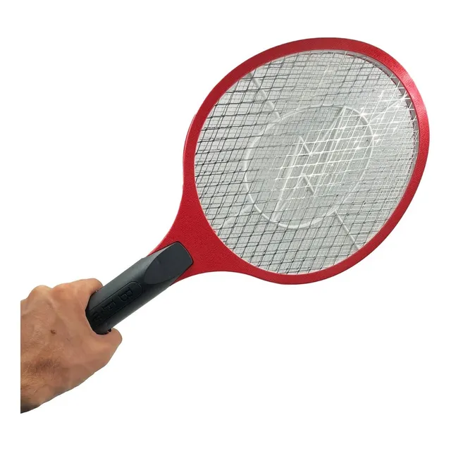 Raqueta Mata Moscas Mosquitos Polilla Electrica Recargable