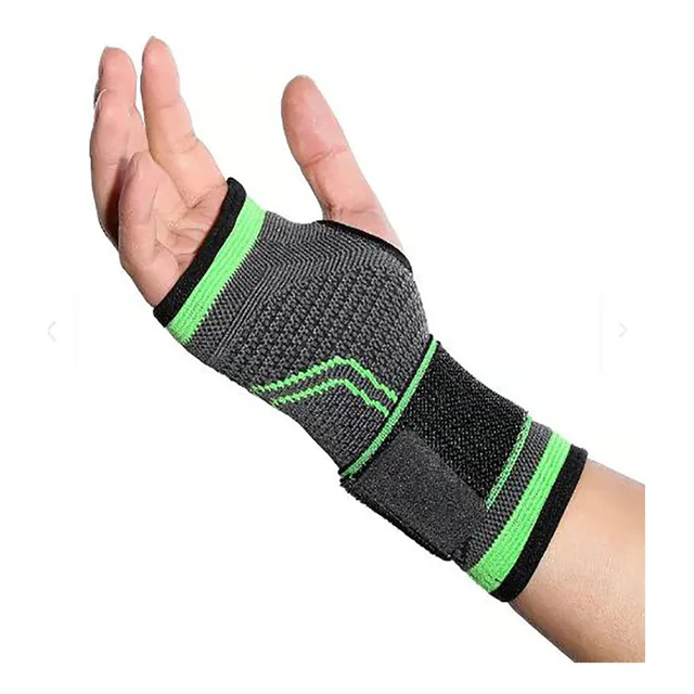 Muñequera De Compresion Con Banda Elastica Ajustable