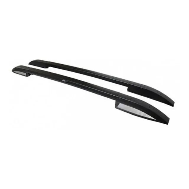 Barras Longitudinal De Techo Aluminio Negra Bepo P/ S10