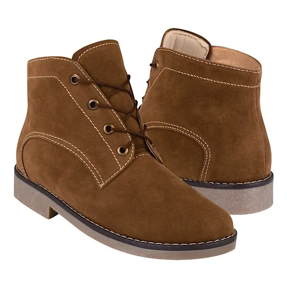 Botines Dama Stylo 9101 Suede Café