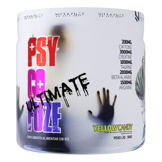 Suplemento Em Pó Psycofuze Ultimat Frutas Amarelas 300g Under Labz Sabor Yellow Candy Suplemento Em Pó Psycofuze Ultimat Frutas Amarelas 300g Under Labz Sabor Yellow Candy