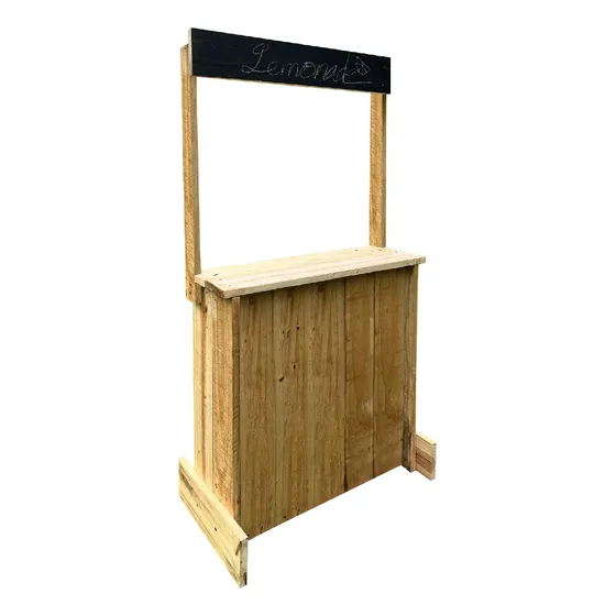 Soporte Limonada Madera Para Niño Uso Como Decoracion Fiesta