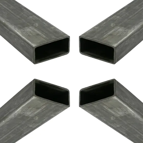 Metalon 30x20 Mm Tubo Retangular De Aço - 4 Peças De 1 Metro