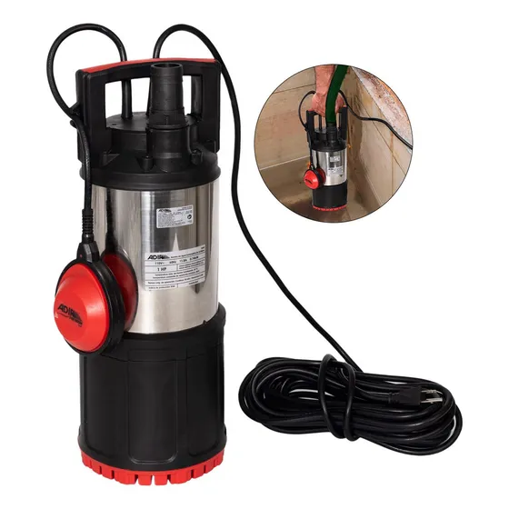 Bomba Sumergible De Agua 750w Adir 9245