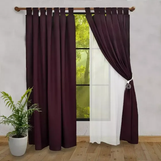 Cortina Ambiente Doble , 4 Paños