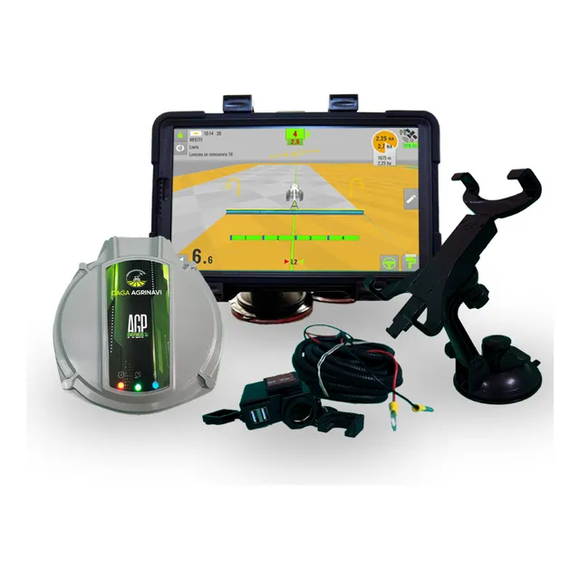 Kit Gps Agrícola Gps Agp Daga Agrinavi 5m Tomada Usb/aux