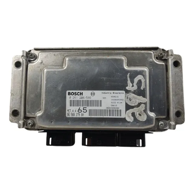Modulo Central Injeção Original Peugeot 206 1.4 Flex 2005/12