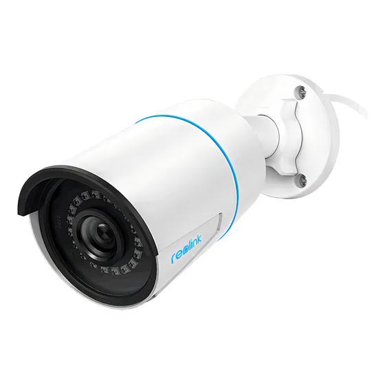 Cámara De Seguridad Exterior Ip Poe Rlc-510a Reolink Color Blanco