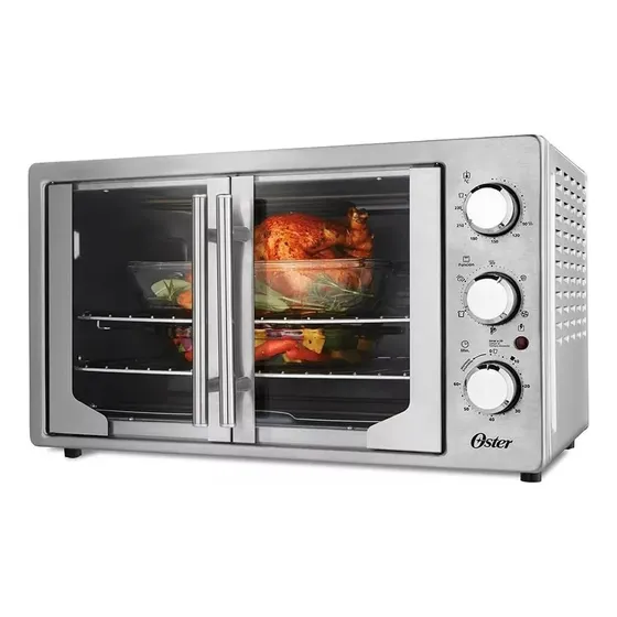 Horno Tostador Oster Puertas Estilo Francés 42 L
