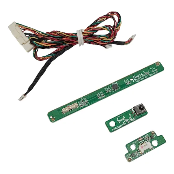 Kit Teclado Funções Sensor Remoto Para Tv Aoc Le22h158
