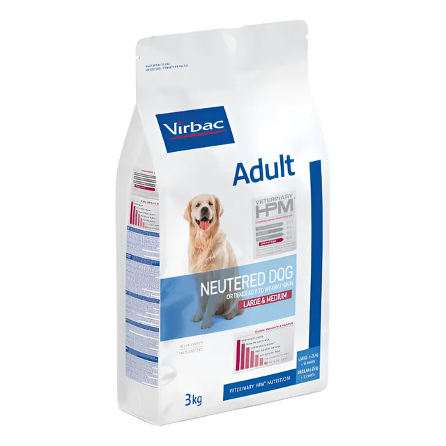 Hpm Adult Neutered Dog L&m 3kg