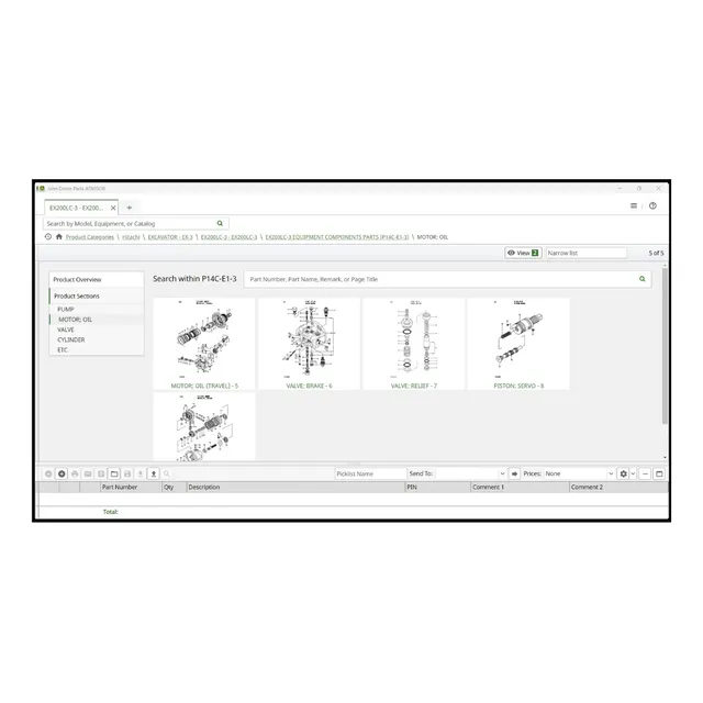 John Deere  Parts Advisor 2023 Catalago De Peças