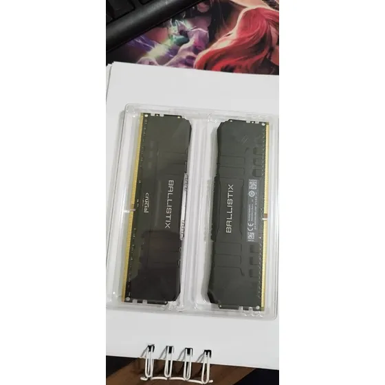 02 Memórias | Crucial | Ballistix | Ddr4 8gb | 2.666 Ghz