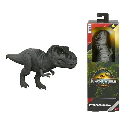 Figura de acción Tiranossauro Rex 2023 FMM63 de Mattel Super