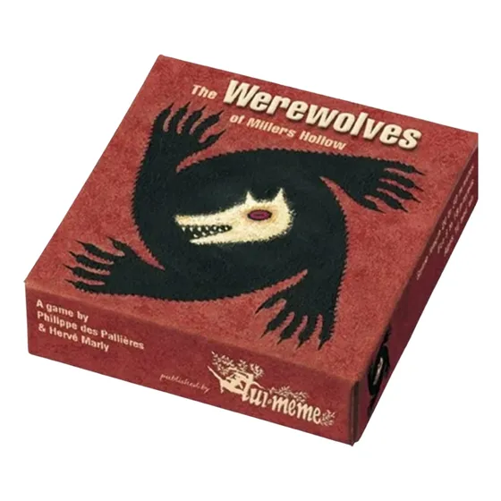 Juego Carta Hombre Lobo Castronegro Instrucciones En Español