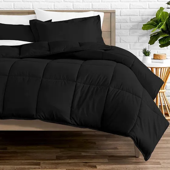 Edredones King Size 2x2 Unicolor Con Juego De Sabana
