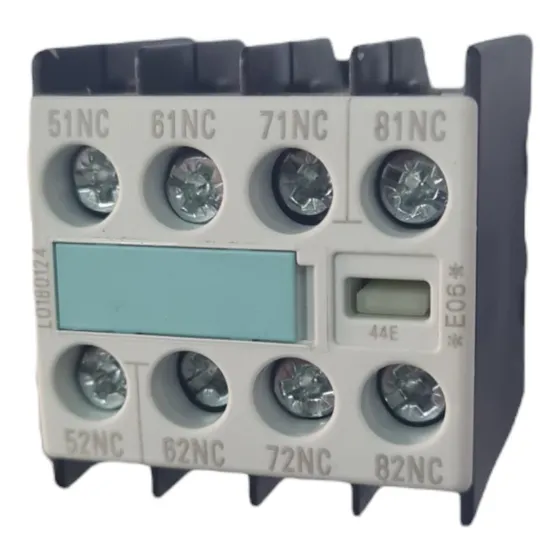 Bloque Contactos Auxiliares Siemens 3rh1911-1ga04, 4n.c