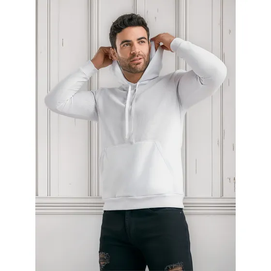 Hoodie Hombre Blanco Mp 89754
