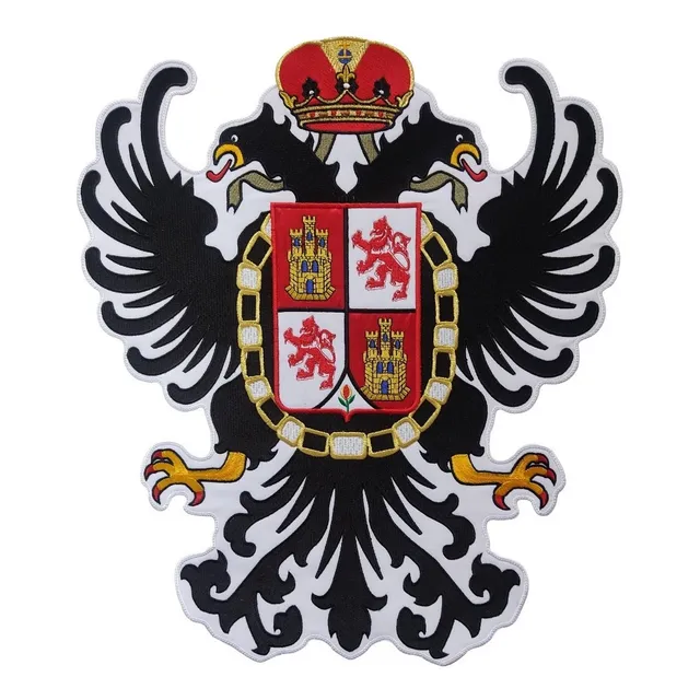 Parche Bordado Escudo De Tunja Para Bandera Tunja Heráldico