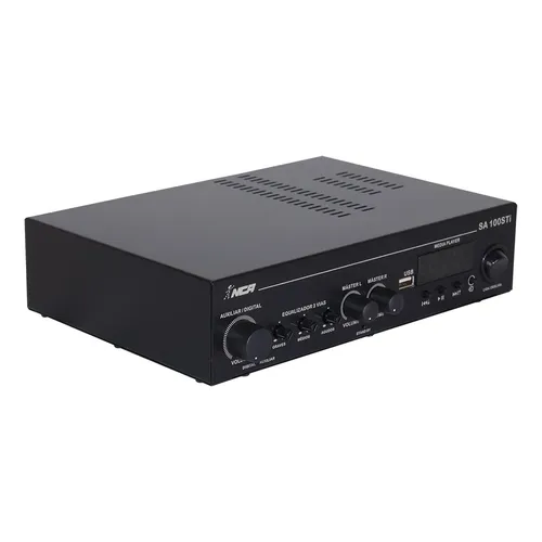 Amplificador Bluetooth Wi-Fi 6 HDMI WiiM Amp Pro 120W RMS Cinza